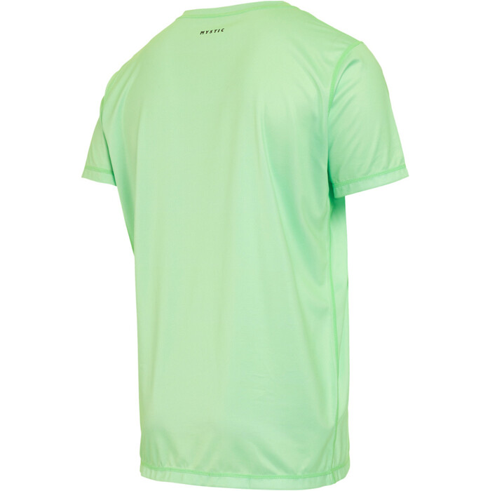 2024 Mystic Mens Star Short Sleeve Quickdry Top 35001.240159 - Lime Green